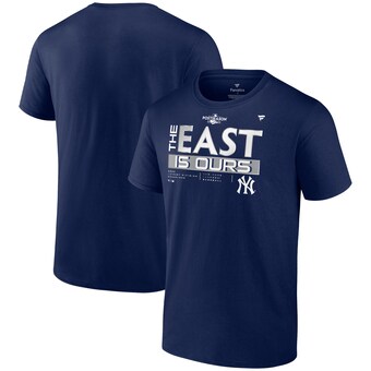 Men's New York Yankees Fanatics Navy 2022 AL East Division Champions Locker Room Big & Tall T-Shirt