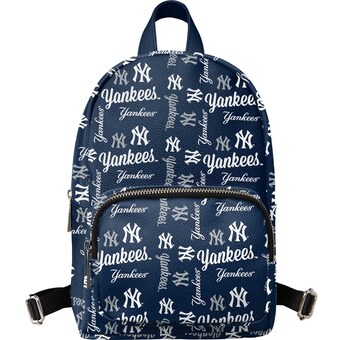 Youth New York Yankees FOCO Navy Repeat Brooklyn Mini Backpack