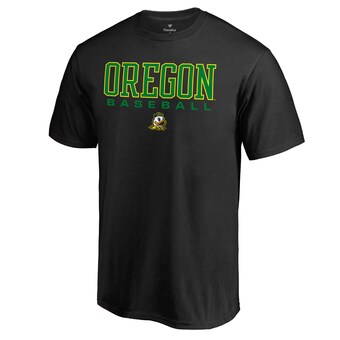 Oregon Ducks True Sport Baseball T-Shirt - Black