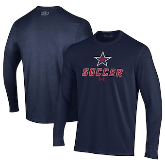 Robert Morris Colonials Under Armour Soccer Performance Long Sleeve T-Shirt - Navy