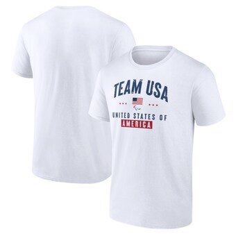 Team USA Fanatics Paralympics Historic Freedom T-Shirt - White