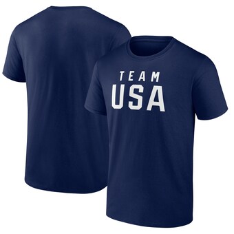  Team USA 2024 Olympics Wordmark T-Shirt - Navy