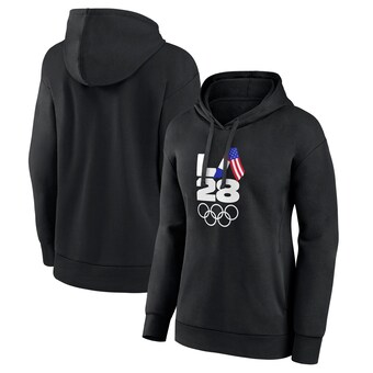 Team USA Women's LA 2028 Summer Olympics Handover Pullover Hoodie - Black