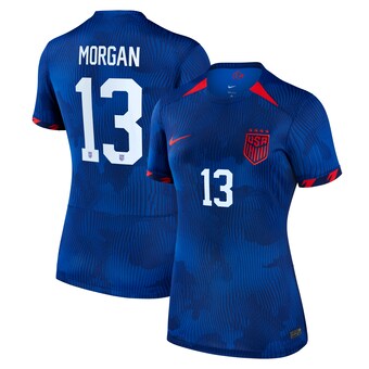 Alex Morgan USWNT Nike Women's 2023 Away Replica Jersey - Royal