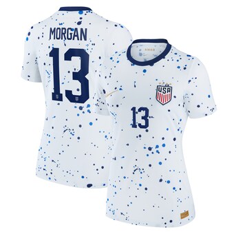 Alex Morgan USWNT Nike Women's 2023 Home Replica Jersey - White