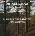 Arnold Bax: String Quartet No. 1; Piano Quartet; Harp Quintet