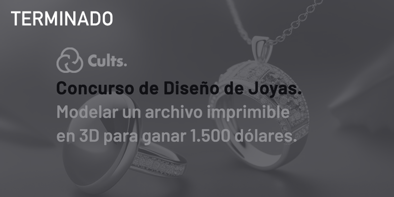 El reto del diseño y la impresión 3D en torno a la joyería. 