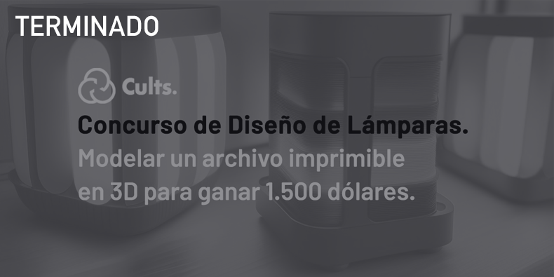 El reto del diseño y la impresión 3D para lámparas e iluminación.