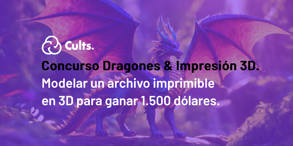 🐉 El reto del modelado 3D y la impresión 3D sobre Dragones