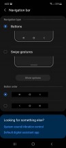 One UI 3.1 and navigation options - Samsung Galaxy A52 review