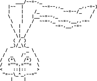 Rabbit ascii art