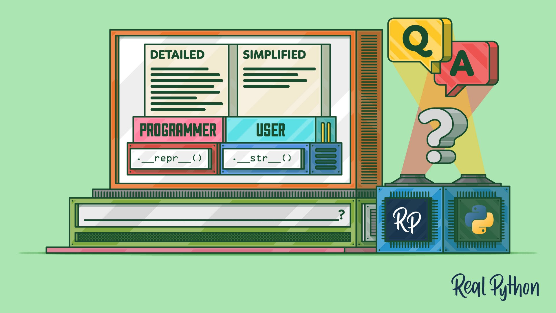 When Should You Use .__repr__() vs .__str__() in Python?