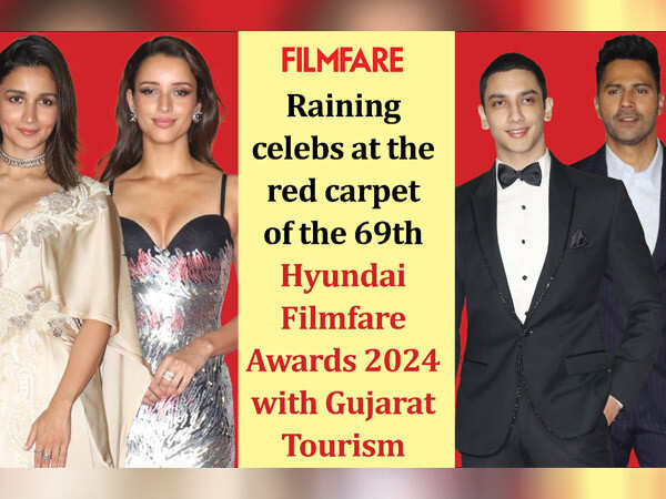 Triptii Dimri & more on the red carpet of the 69th Hyundai Filmfare Awards 2024 with Gujarat Tourism