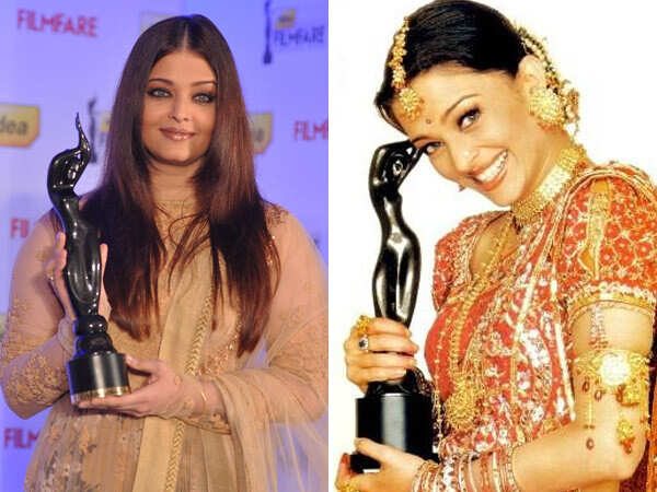 Aishwarya Rai Bachchan's films that have won the Filmfare Award