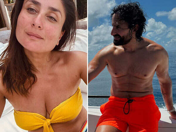 In pics: Kareena Kapoor Khan and Saif Ali Khan’s beach getaway