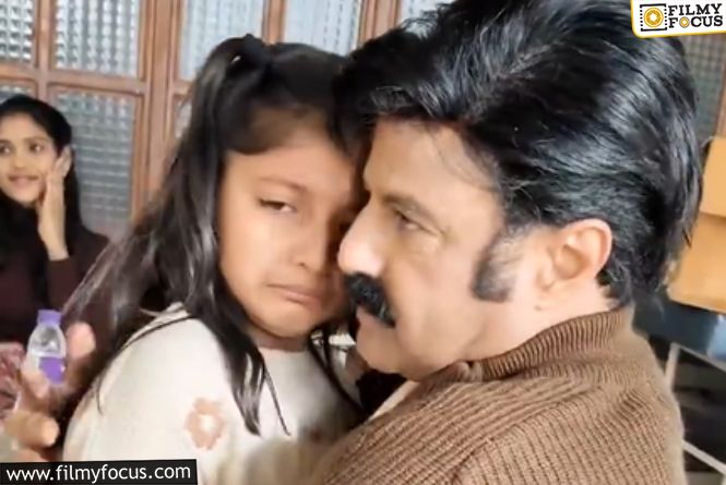 Balakrishna’s Heartwarming Bond With Child Artist Veda Agrawal