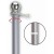 6' Brushed Aluminum Spinning Flagpole +$29.10