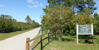 Gayle's Trails at Frank Brown Park trailhead