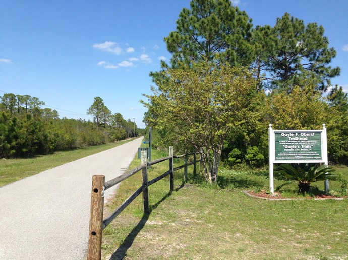 Gayle's Trails at Frank Brown Park trailhead