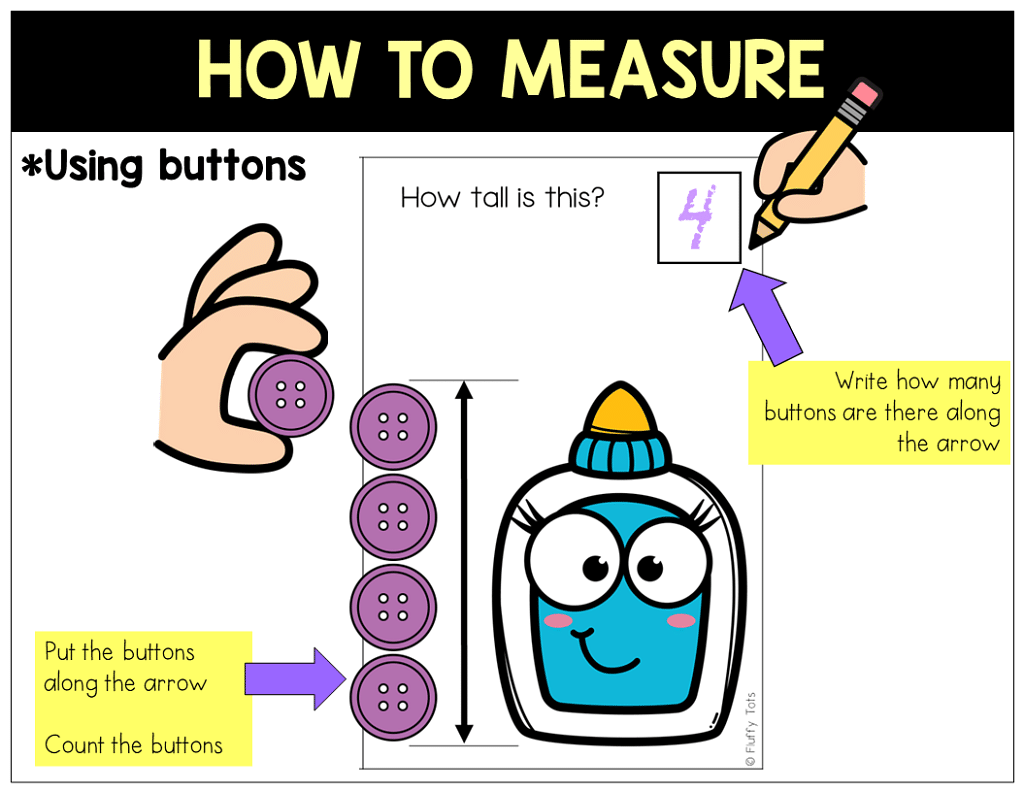 Measurement Non-Standard Units Preschool