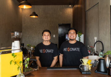 Wilbert Morada and John Lorenz Santos of Resonate Coffee