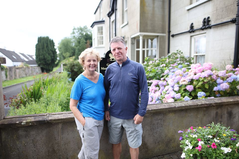 Janet and Bill Rea from the village of Gracehill (Picture by Peter Morrisony)