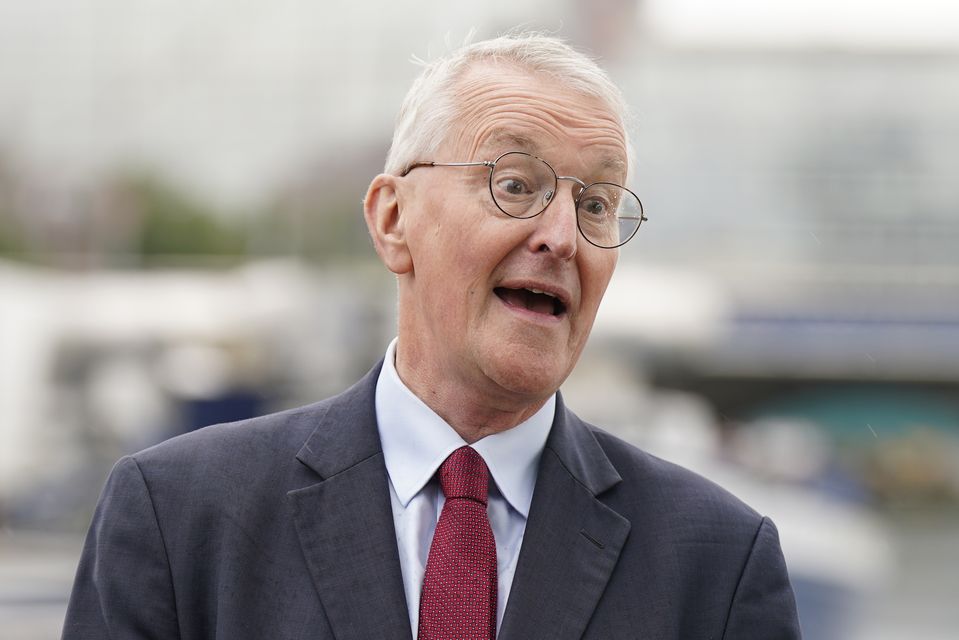 Northern Ireland Secretary Hilary Benn said Colum Eastwood had made a great contribution (Niall Carson/PA)