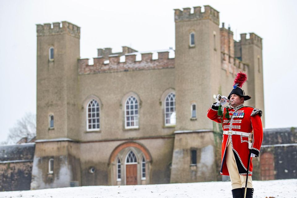 Hillsborough Fort Guard Bugler, Andrew Carlisle