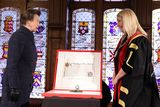 thumbnail: Mayor of Ards and North Down Borough Council, Councillor Karen Douglas with The Princess Royal (Credit: Kelvin Boyes/Press Eye)