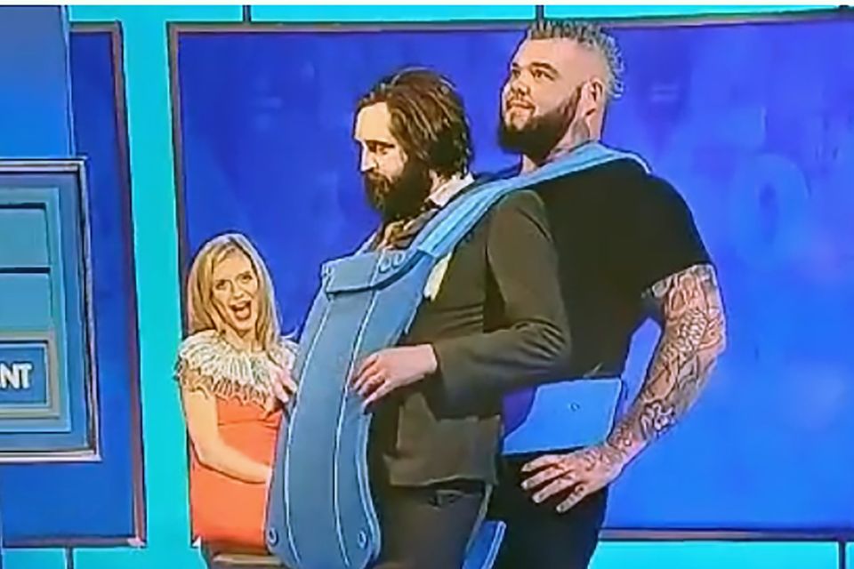 Sean O’Hagan appeared on Channel 4  hit comedy show 8 Out Of 10 Cats Does Countdown.  Jimmy Carr, introduced funnyman Joe Wilkinson who is carried into the studio by O’Hagan