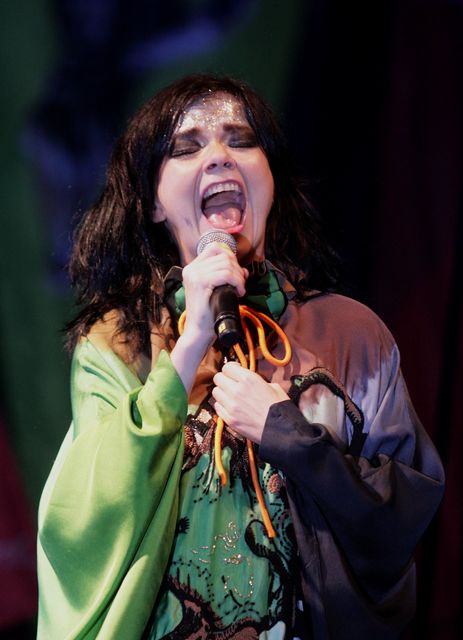 Bjork performed at the Olympics opening ceremony in 2004 (Anthony Devlin/PA)