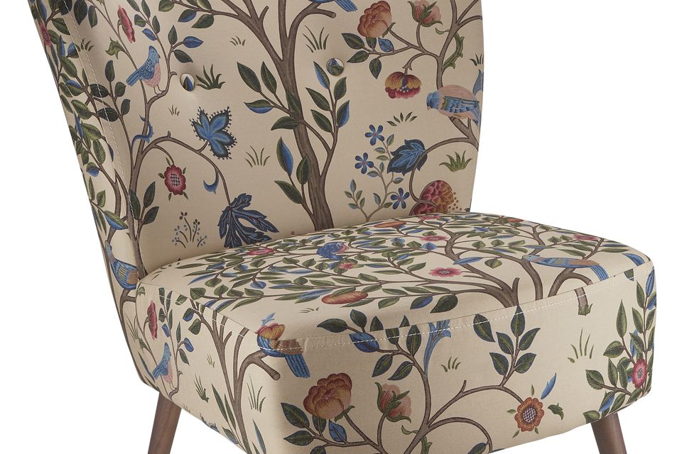 Floral chair, €169.99, from a selection at Homesense