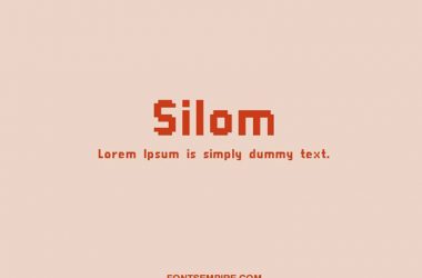 Silom Font Family Free Download