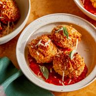 Parmesan Crusted Meatballs