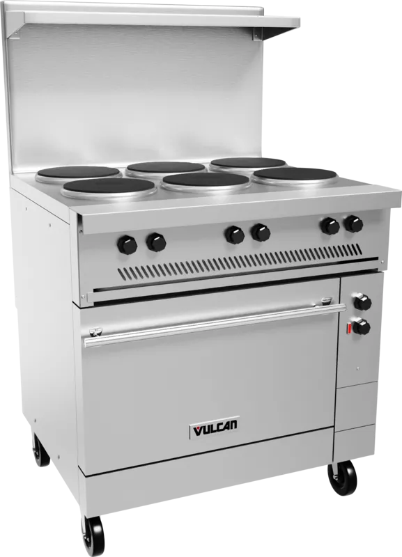 SS Commercial Electric Range 1