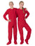 Bright Red Kids Fleece Onesie