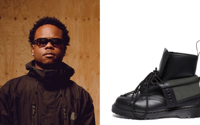 Traiceline Pratt and his Dr Martens 1460 boot collaboration