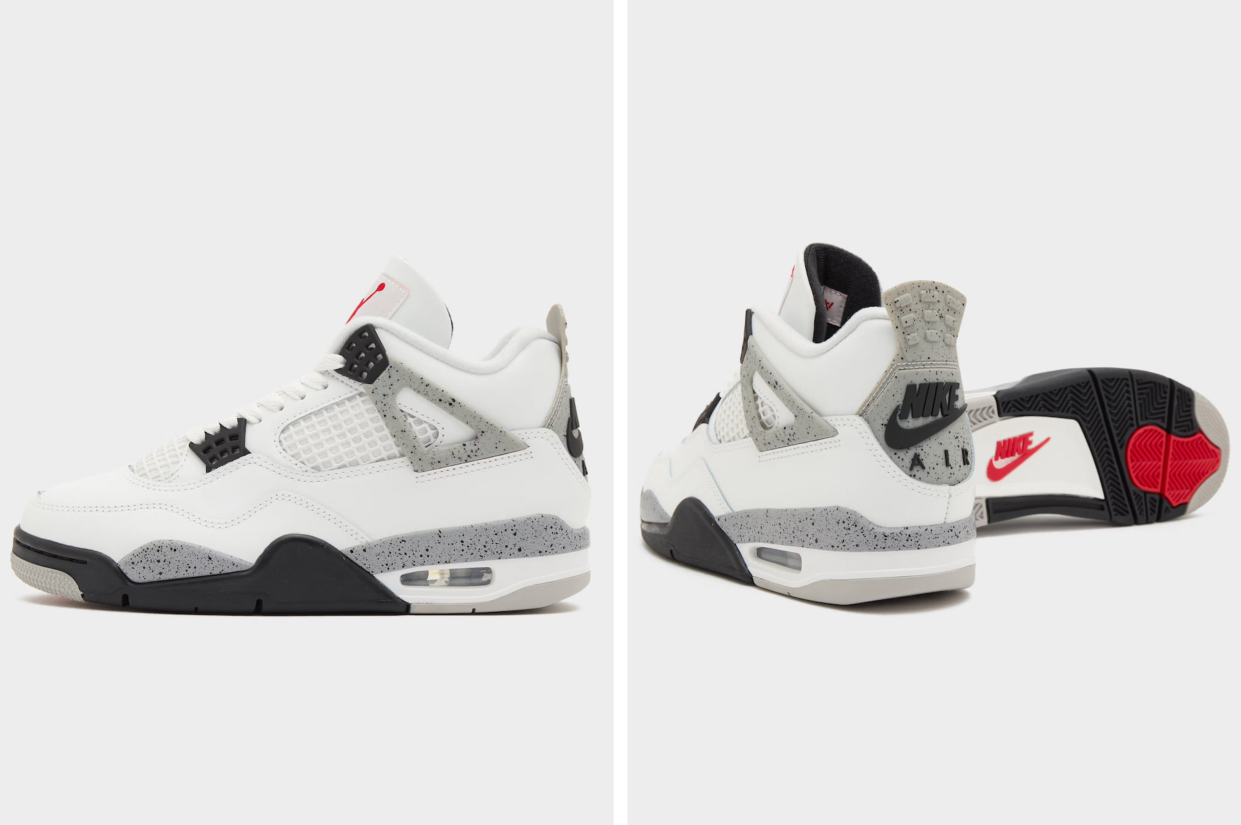 Air Jordan 4 White Cement