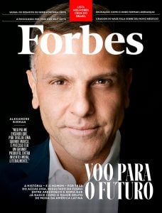 Capa da edição impressa da revista Forbes