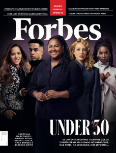 Capa da edição impressa da revista Forbes