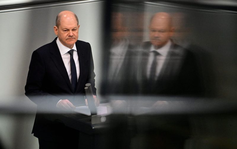 German Chancellor Olaf Scholz