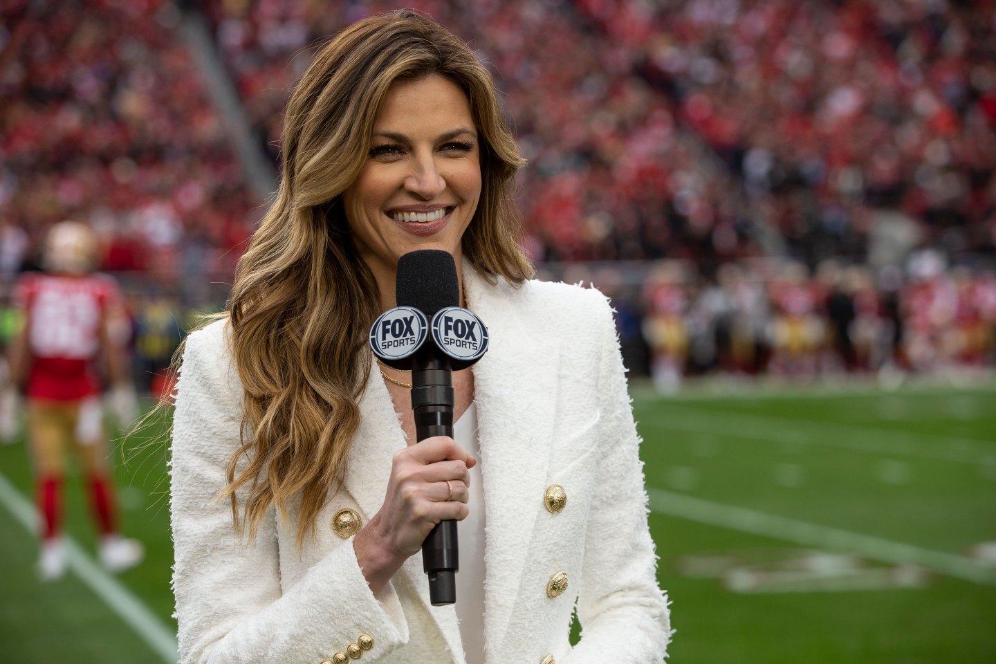 Erin Andrews, reporter and founder of Wear by Erin Andrews.