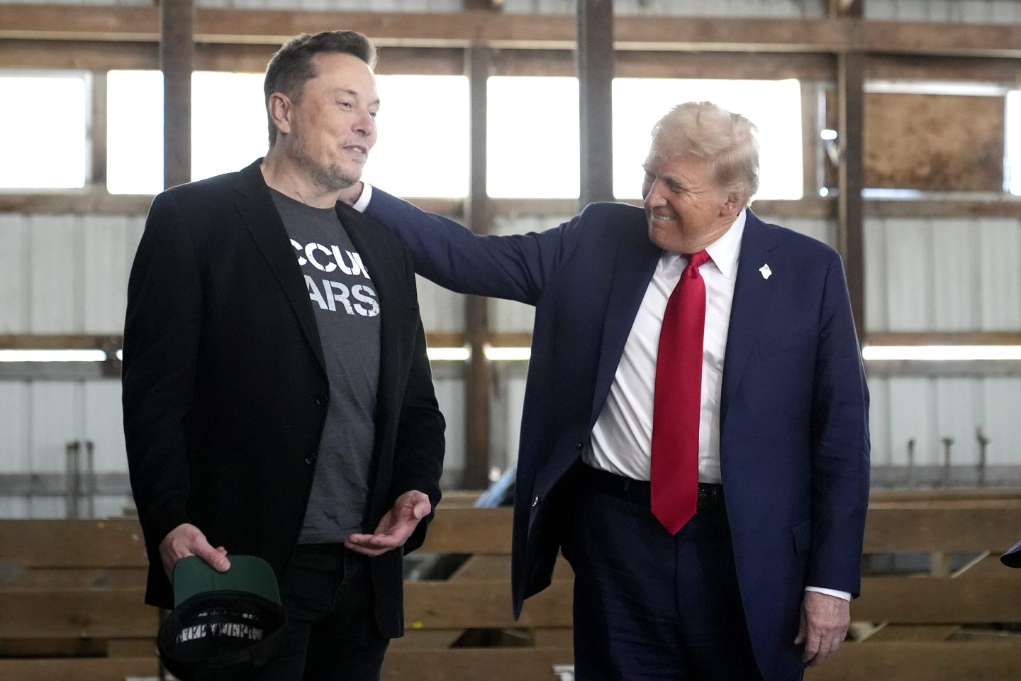 Donald Trump and Elon Musk