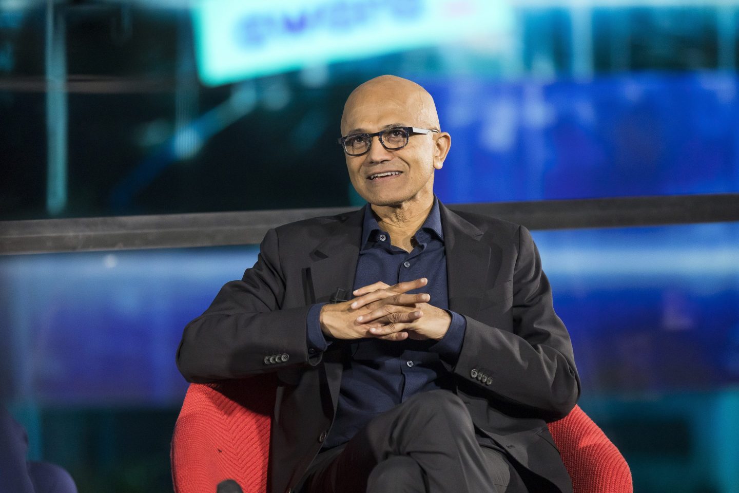 satya nadella, ceo of microsoft