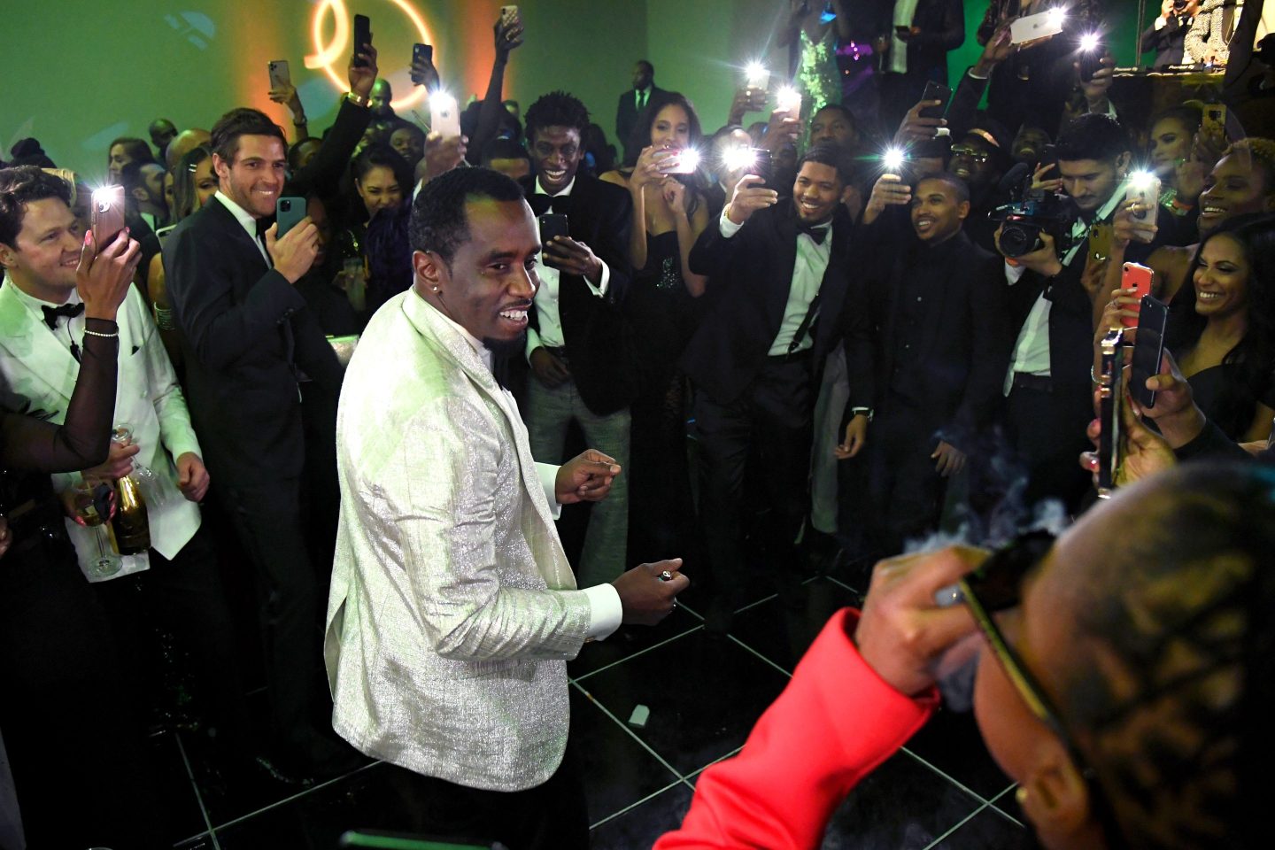 Sean Combs attends Sean Combs 50th Birthday Bash presented by Ciroc Vodka on December 14, 2019 in Los Angeles, California.