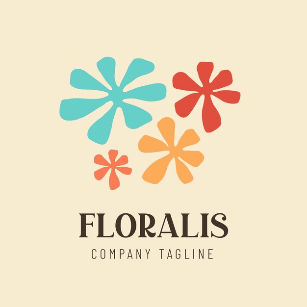 Modèles pour logos floraux