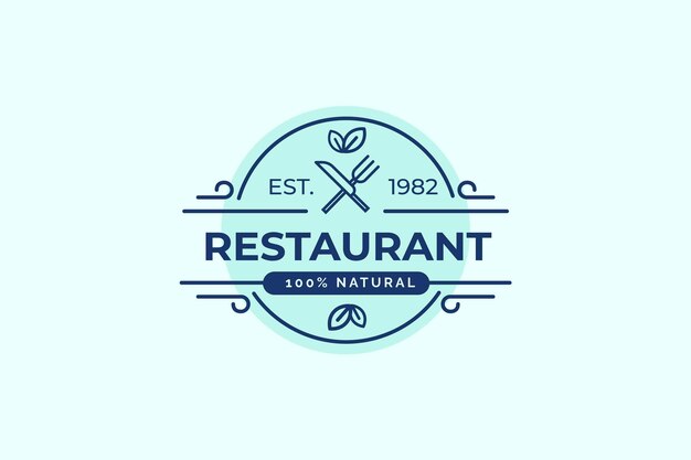 Modèles pour logos de restaurant