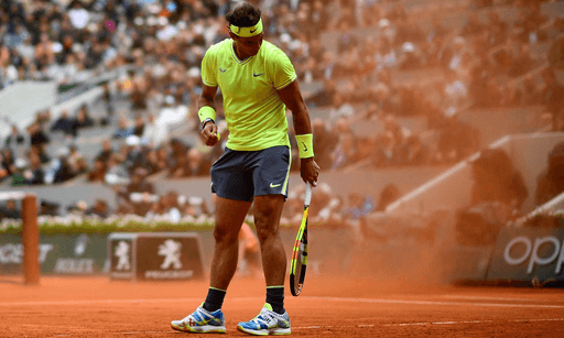 Sports video of Rafa Nadal with Artificial Intelligence