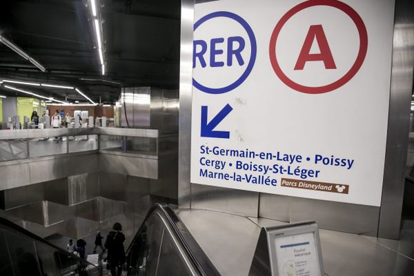 La coupe du monde de rugby dans le RER A.