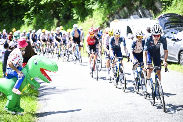 La 15 étape du Tour de France 2024, le 14 juillet, entre Loudenvielle et le Plateau de Beille.